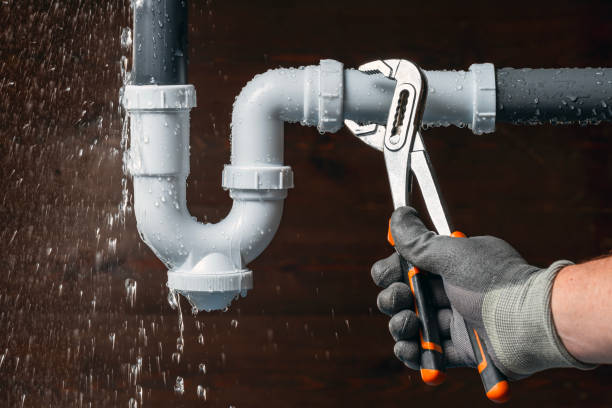 Professional Sewer Line Repair technician working in Mahwah, NJ